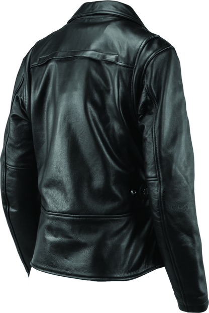 Kuryakyn Leather By River Road Ironclad Classic Leather Jacket Black Womens - Small