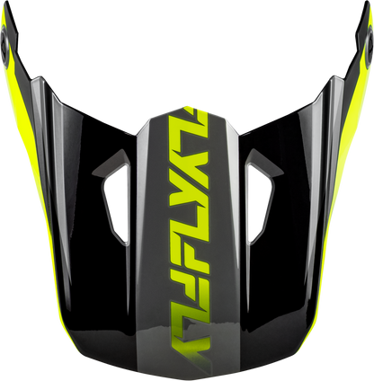 Kinetic Crest Helmet Visor Grey/Black/Hi Vis Md/Lg