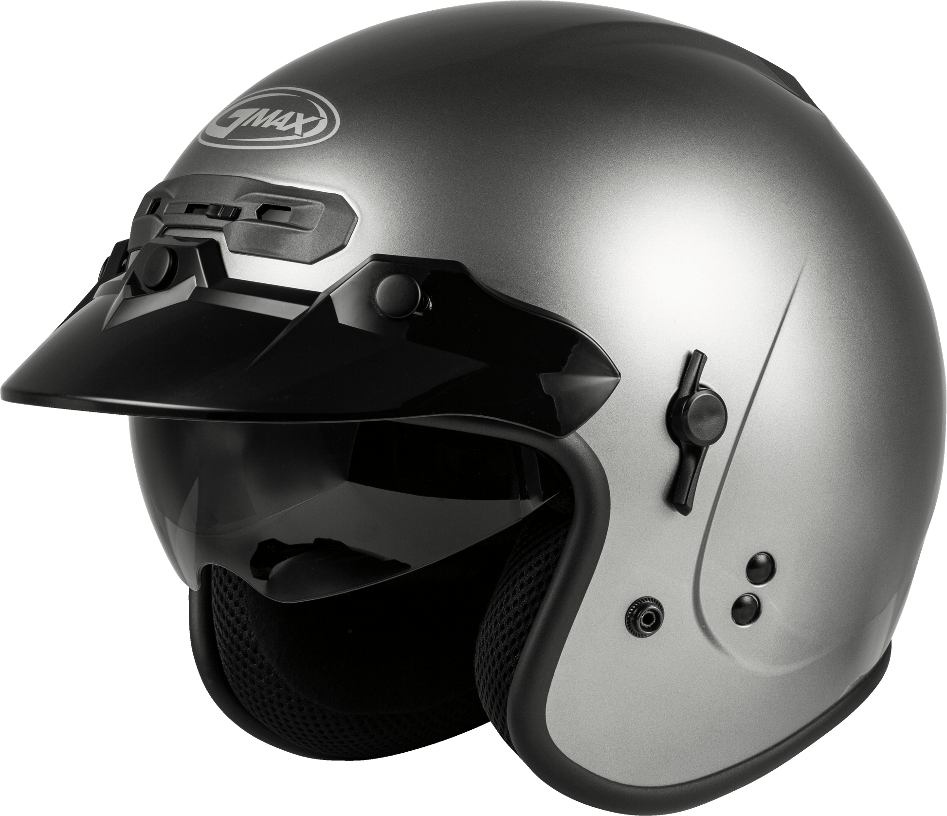 Gm 32 Open Face Helmet Titanium Xs