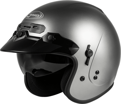 Gm 32 Open Face Helmet Titanium Xs