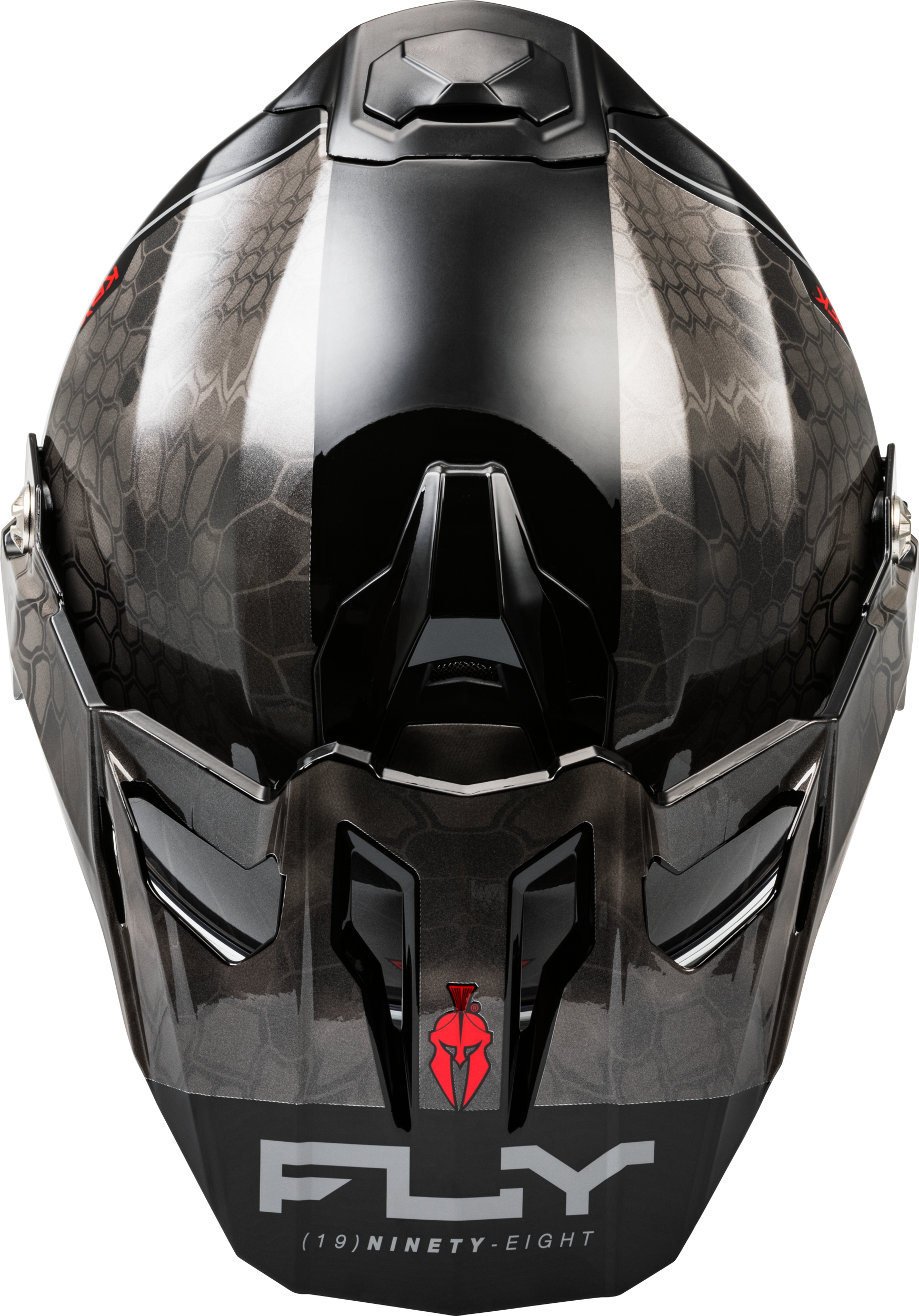 Trekker Cw Conceal Helmet Dual Shld Black/Grey/White Sm