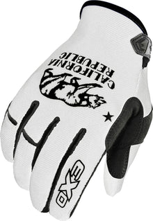 Moto Flex Gloves Golden State White/Black 2x