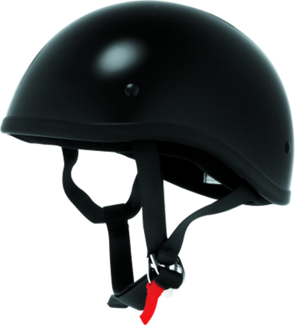 Skid Lids Original Helmet Flat Black - Small