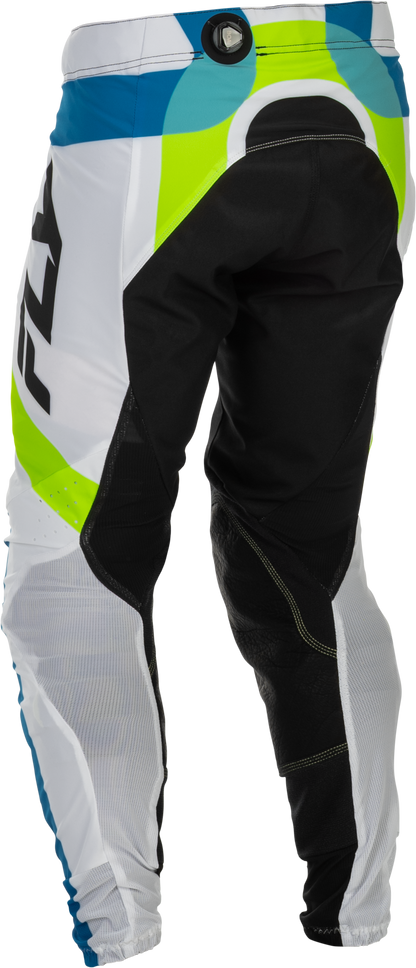 Lite Le Current Pants White/Lime/Blue Sz 34