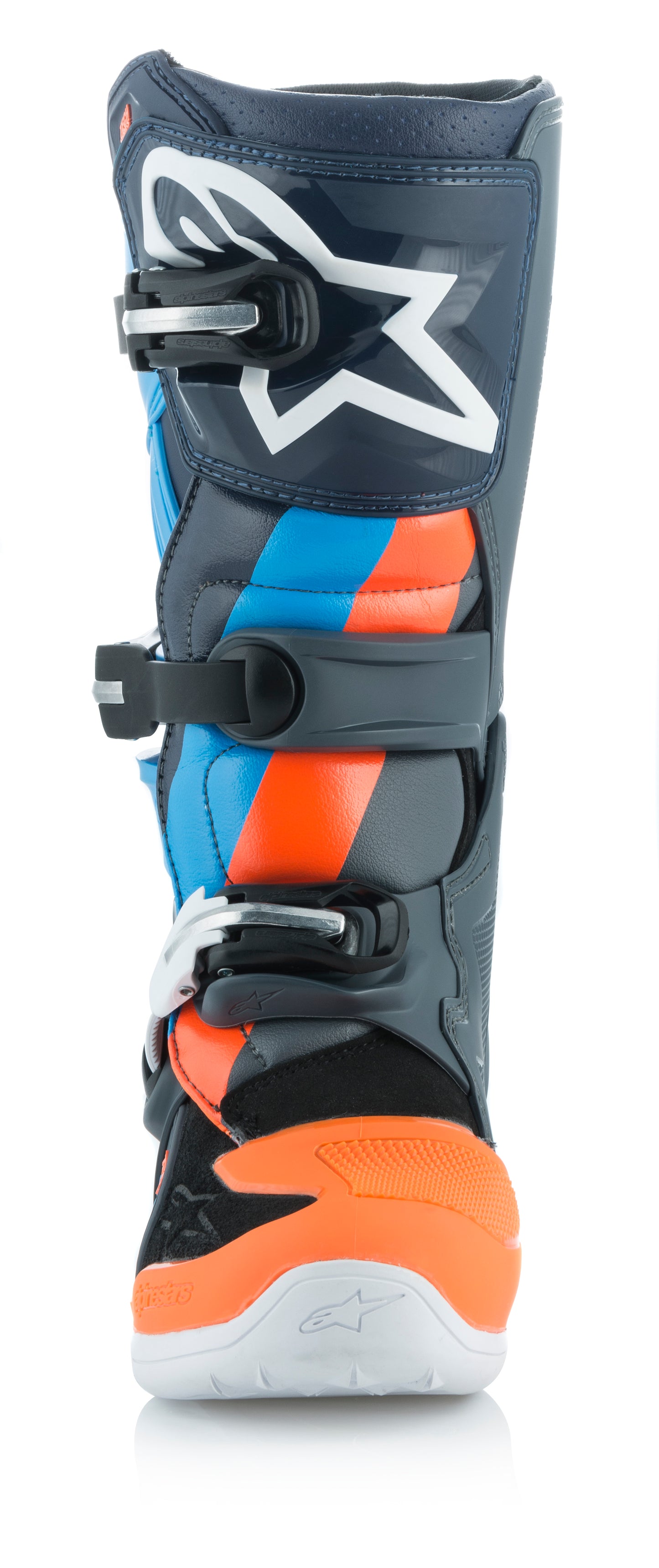 Tech 7s Magneto Le Boots Anthracite/Orange Sz 05
