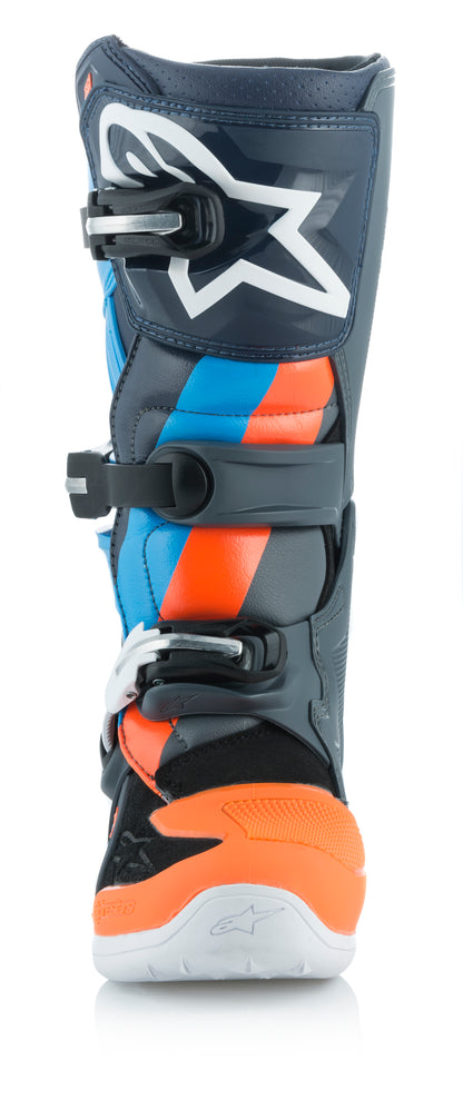 Tech 7s Magneto Le Boots Anthracite/Orange Sz 06