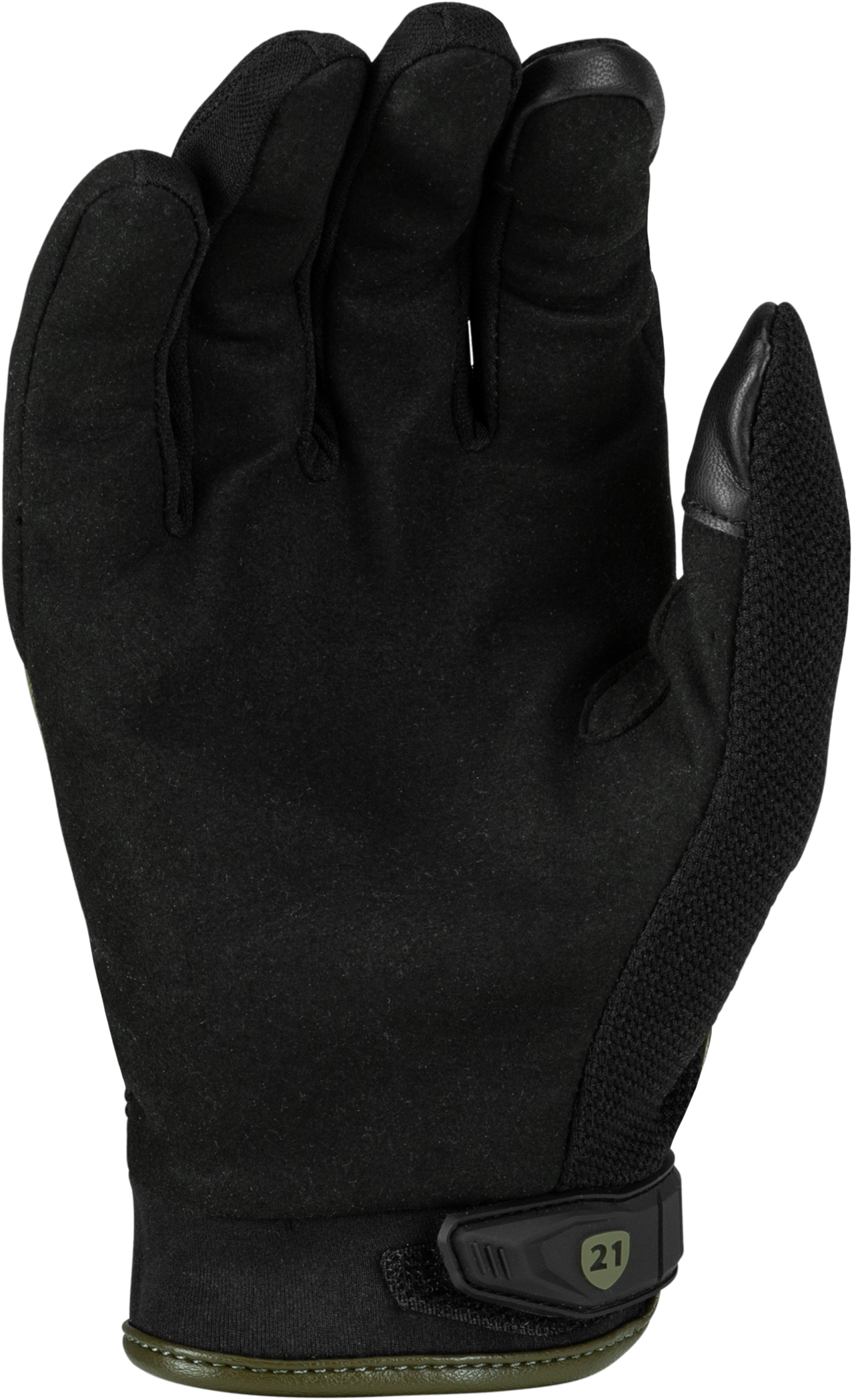 Fury Gloves Black/Olive Sm