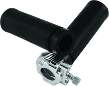 Bikers Choice 1981 Big Twin & XL & Custom Chrome Throttle Assembly With Grips Replaces H-D 56220-81B