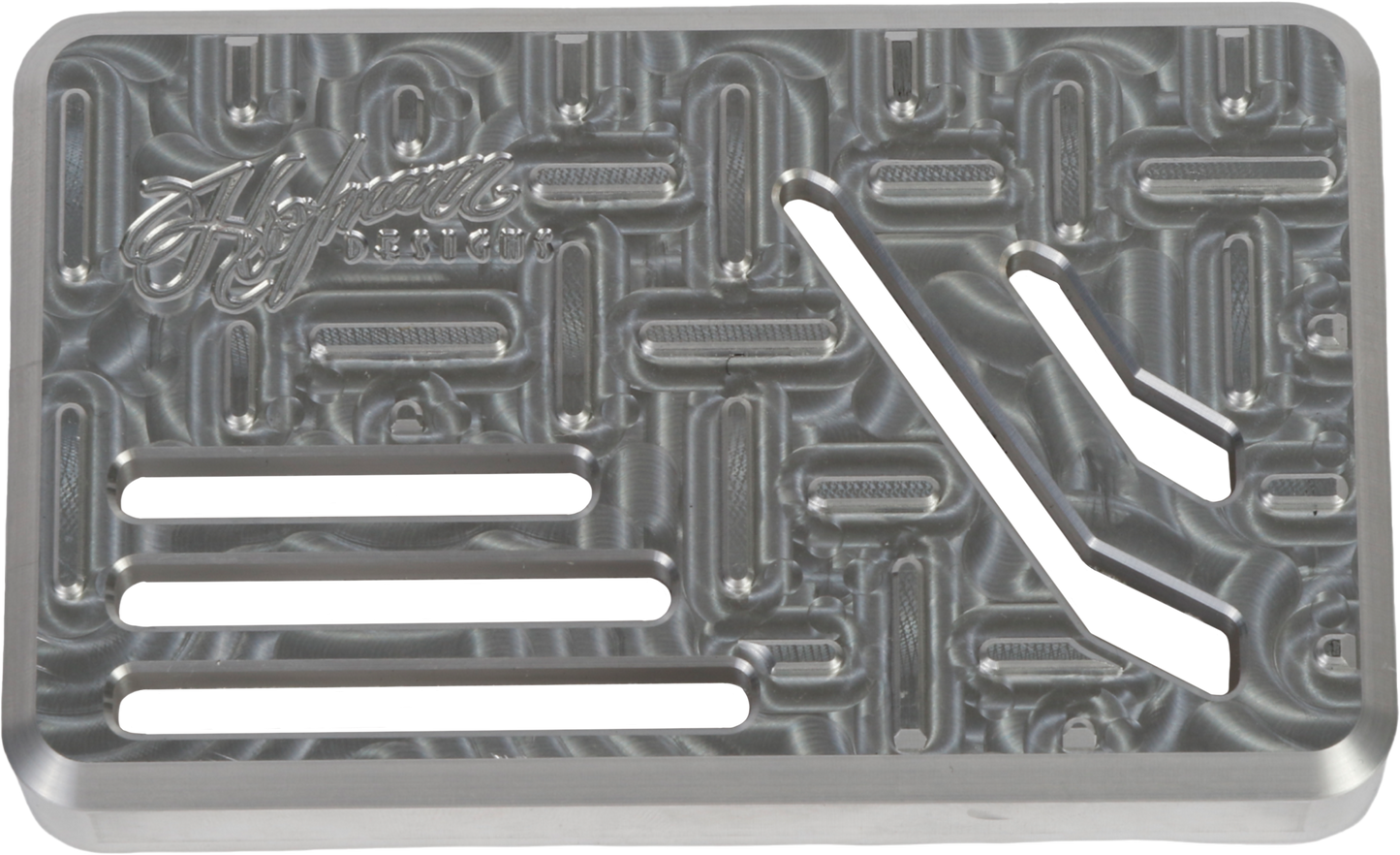 H/D Billet Brake Pedal Pad Raw Flt