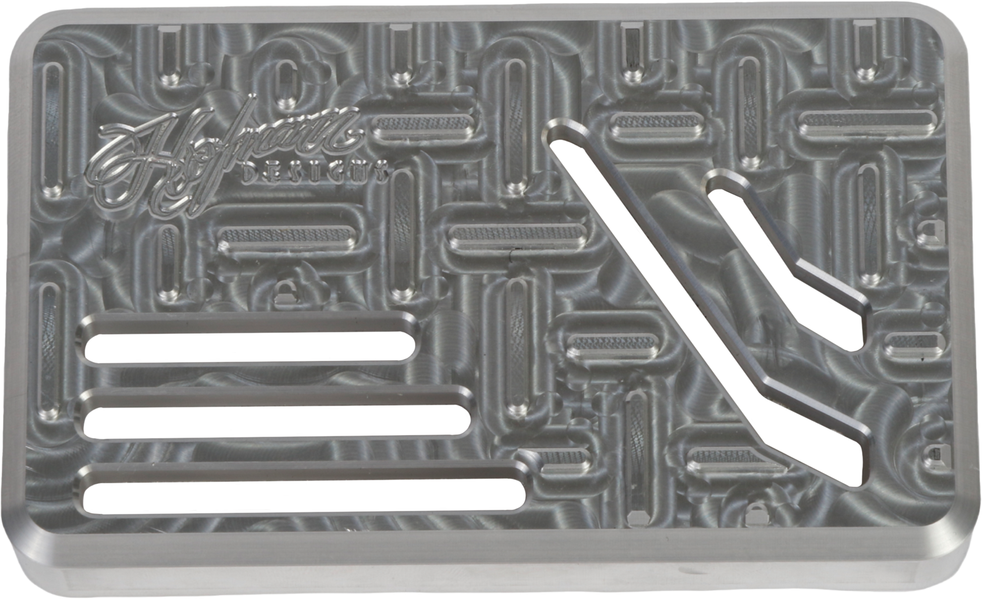 H/D Billet Brake Pedal Pad Raw Flt