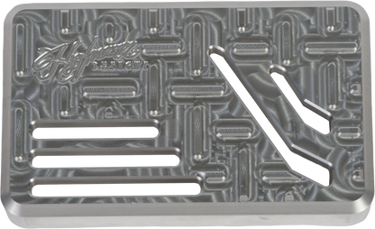H/D Billet Brake Pedal Pad Raw Flt