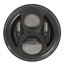 8700 Ev2 S Headlamp 7" Blk Bezel W/Mount Ring