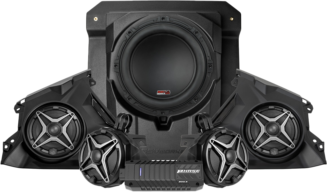 5 Speaker Kit W/ Ssv A Spec  W/ Sub