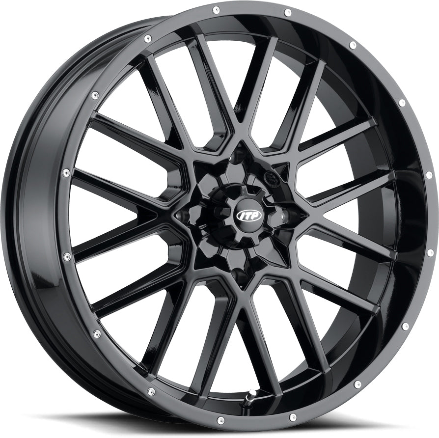 Hurricane Black 18x6.5 4/156 4 + 2.5 (+10mm)
