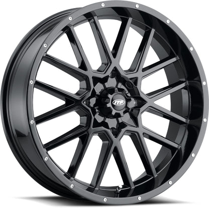 Hurricane Black 18x6.5 4/156 4 + 2.5 (+10mm)