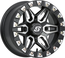 Split 6 Bdlk Wheel 14x7 4/156 6+1 (+30mm) Blk/Machined