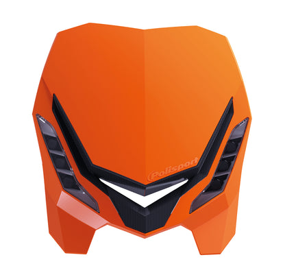 E Blaze Headlight Orange/Black
