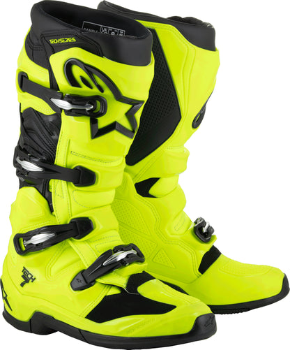Tech 7 Boots Yellow Fluo/Black 7