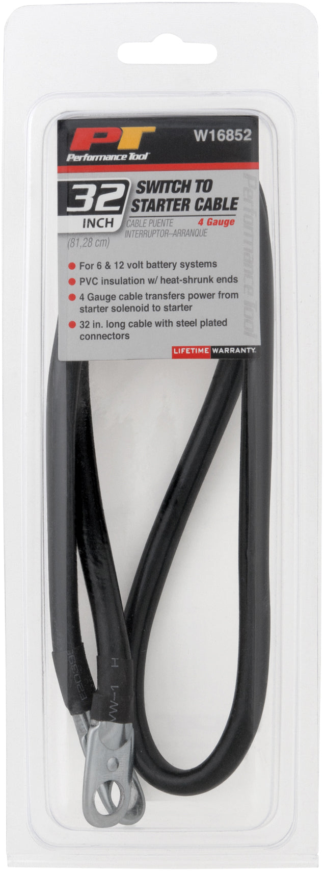 Battery Cable 4 Gauge 32"