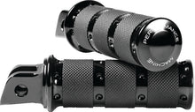 Performance Machine Footpegs XLS Rider - Black Ano