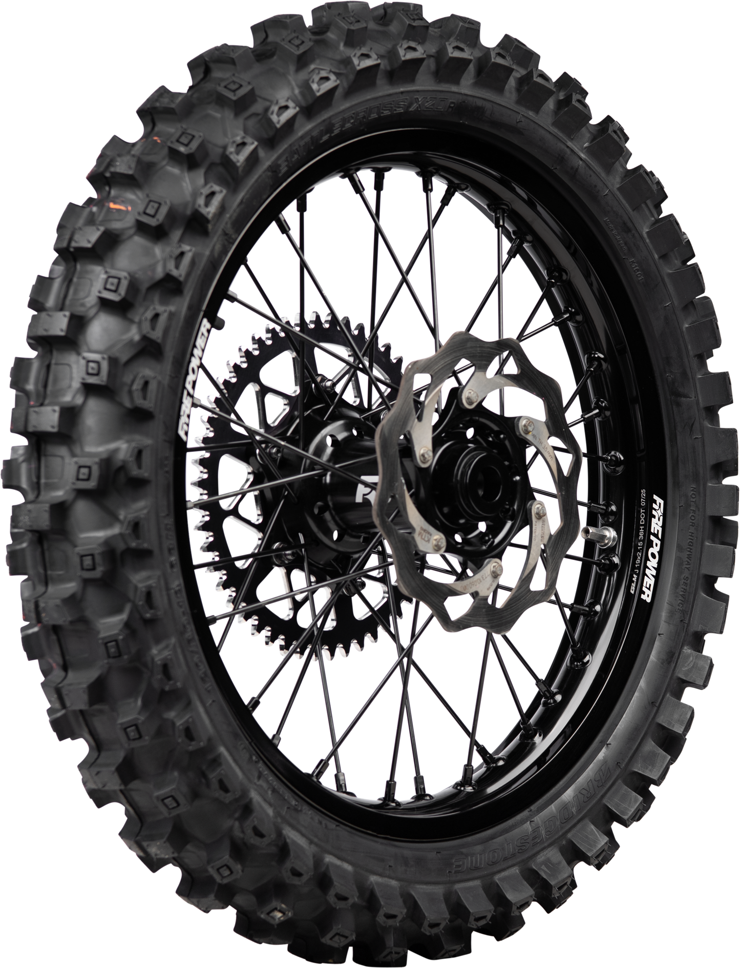 Rear Wheel 2.15 X 18" Black Ktm/Gas/Hus