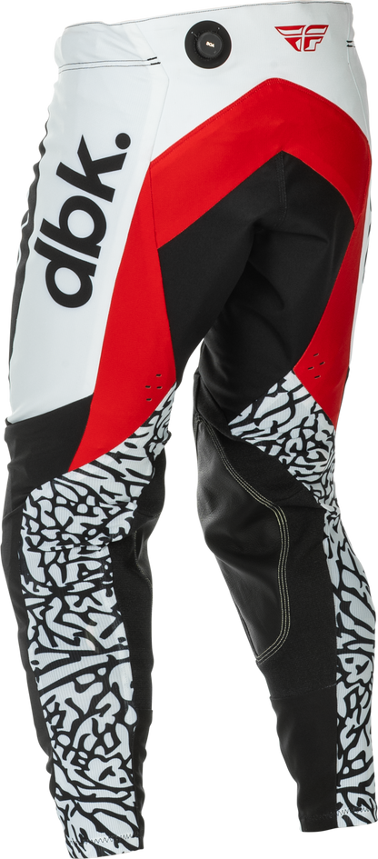Evolution  Dst  Dbk Pants Black/White/Red Sz 34