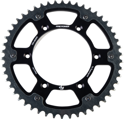 Rear Sprocket Hybrid 50t Blk/Sil
