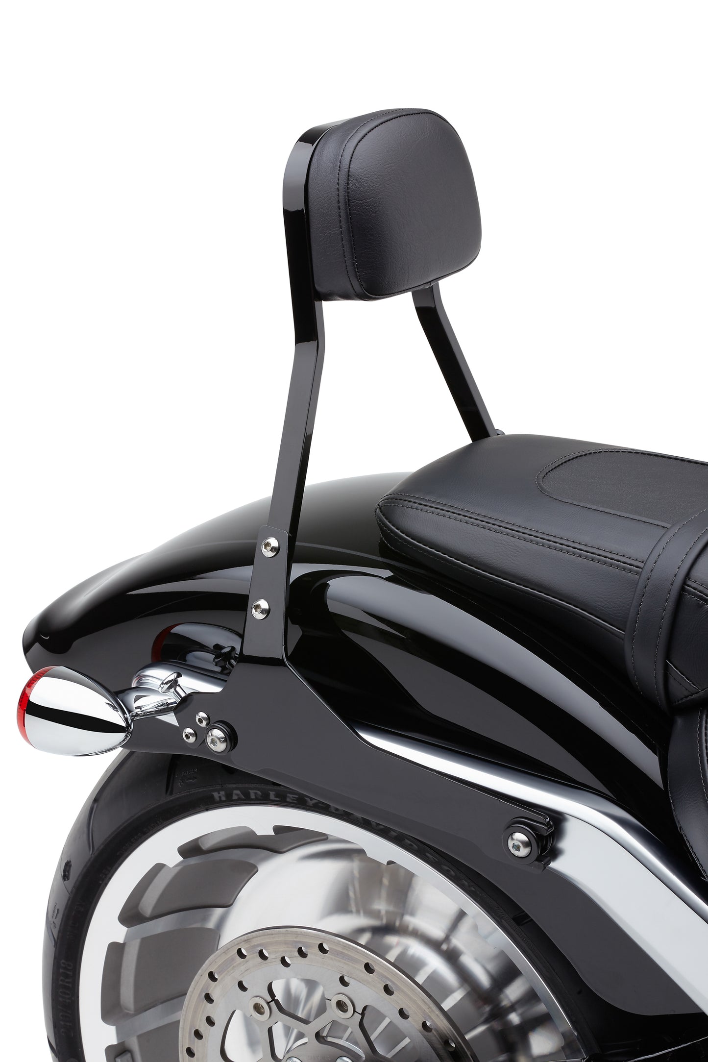 Detachable Backrest Round Black Flfb/S  Fxbr/S 18 22