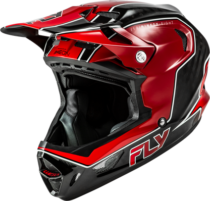 Werx R Flow Carbon Helmet Black Carbon/Red Xl