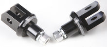 Footpeg Adapter Black Yam