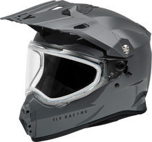 Trekker Cw Solid Helmet Dual Shld Grey 2x