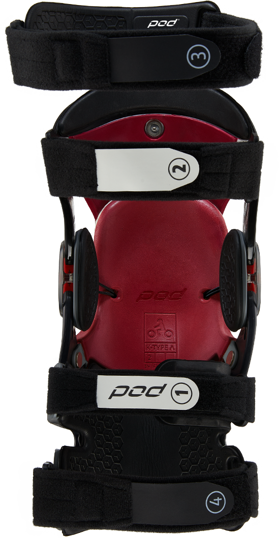 K8 3.0 Knee Brace Carbon (Lt) Carbon/Graphite 2x