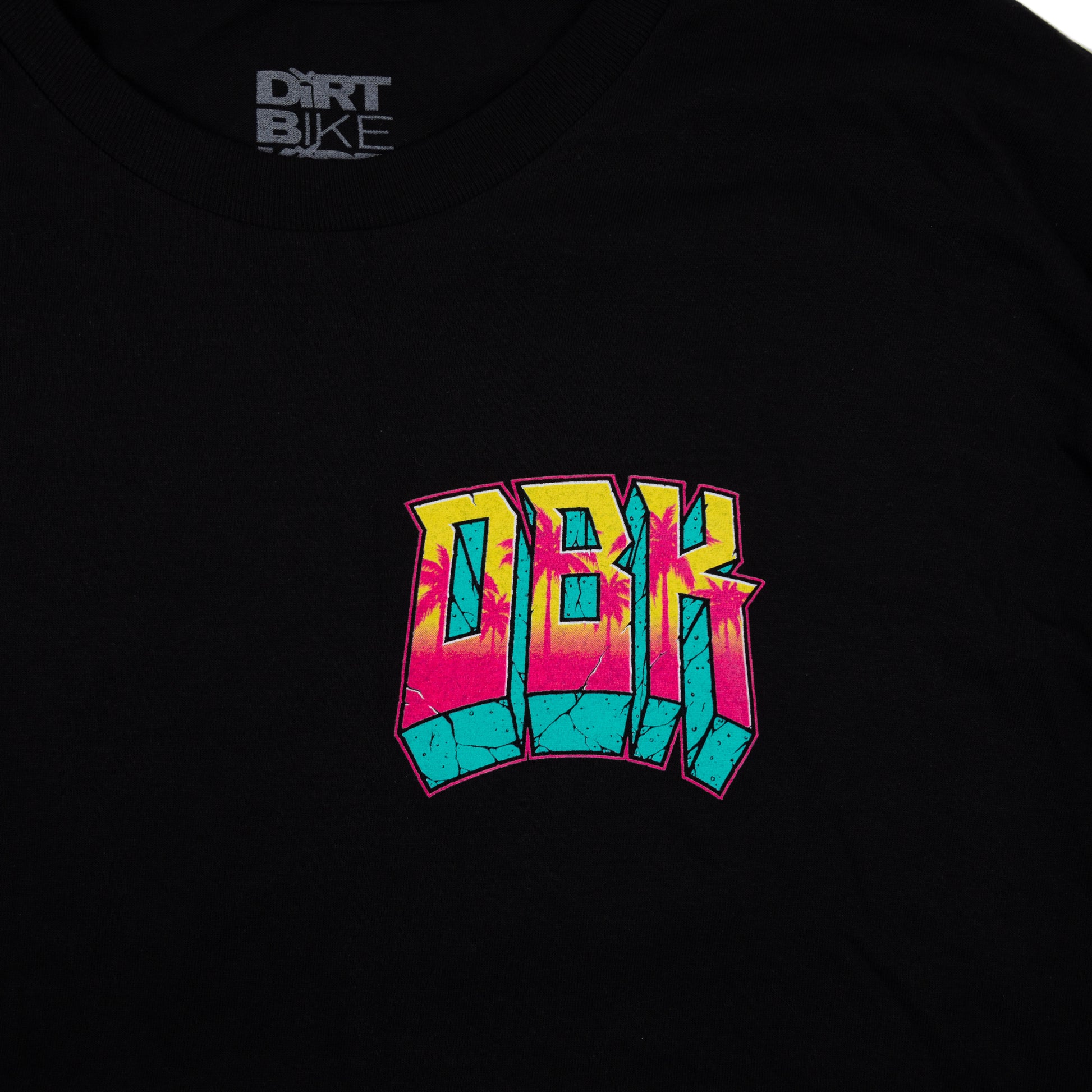 Block X Block Tee Black Lg
