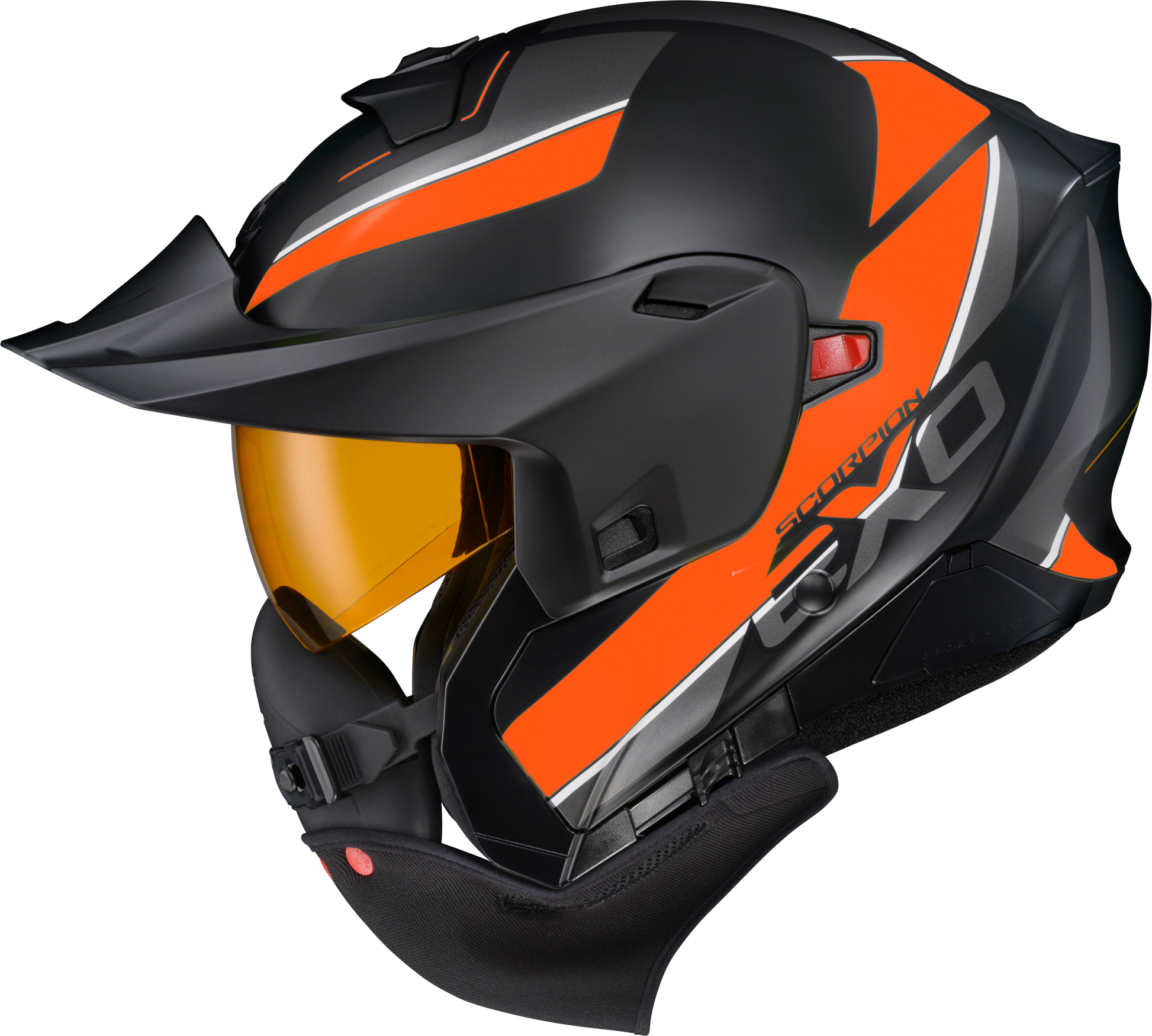 Exo Gt930 Cold Weather Helmet Modulus Orange Sm (Electric)