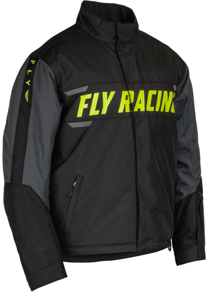 Outpost Jacket Black/Grey/Hi Vis 3x
