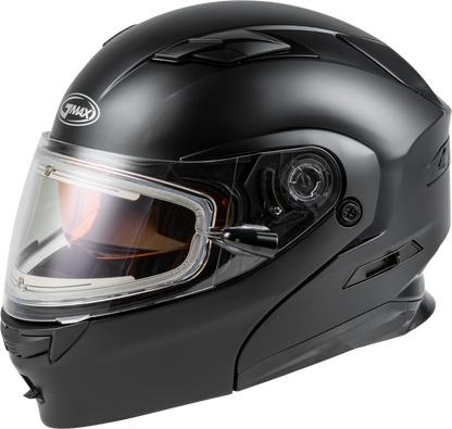 Md 01s Modular Snow Helmet W/Electric Shield Matte Blk Sm