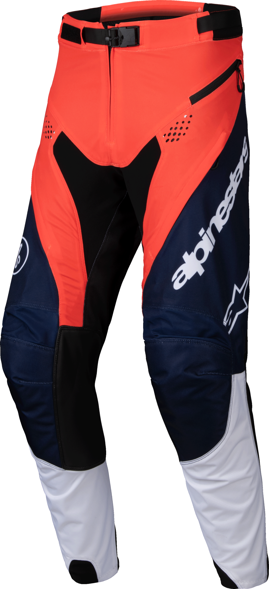Pro Dura Pants Navy/Hot Orange/White 36