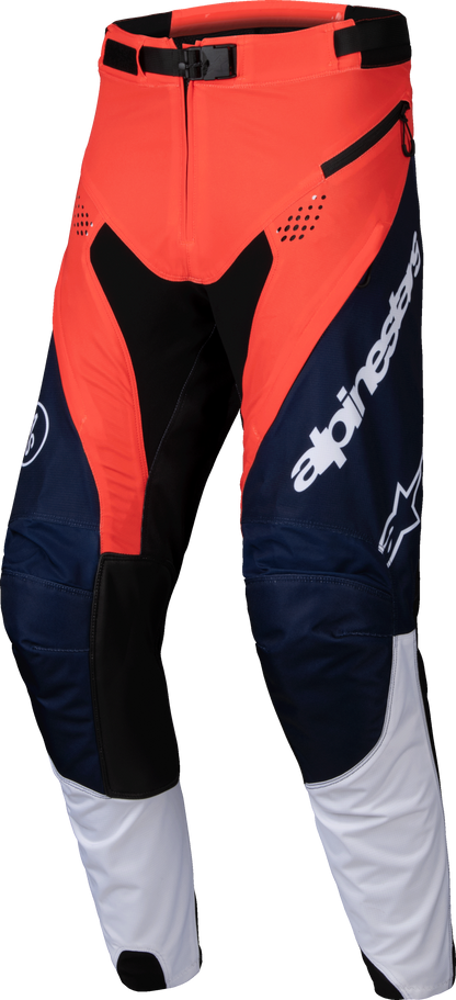 Pro Dura Pants Navy/Hot Orange/White 32