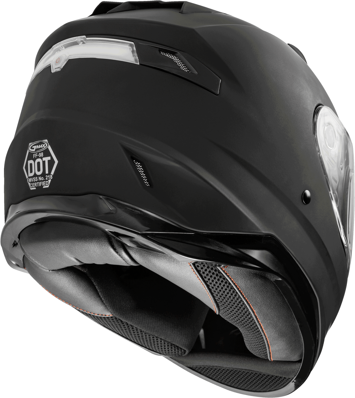 Ff 98 Full Face Helmet Matte Black 2x
