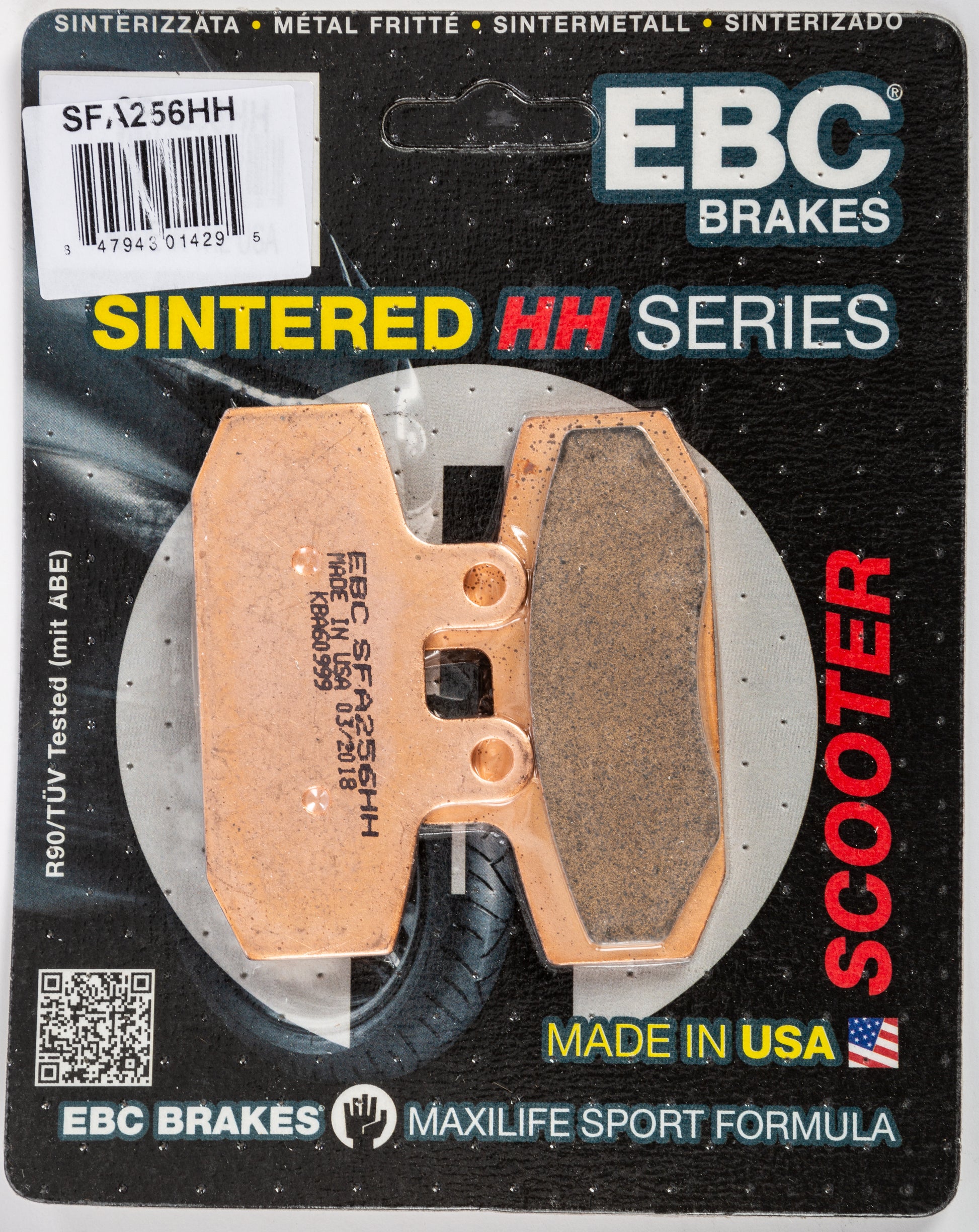 Brake Pads Sfa256hh Double H Sintered