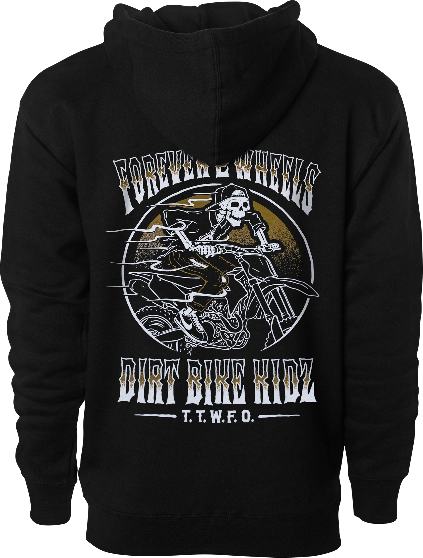 Ghost Rider Hoodie Black Lg