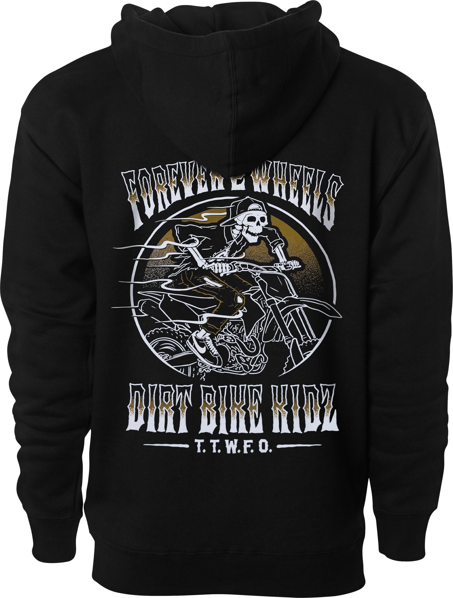 Ghost Rider Hoodie Black Lg