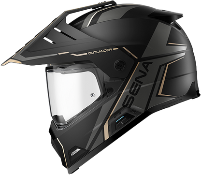 Outlander  Smart Ds Helmet Matte Black Md