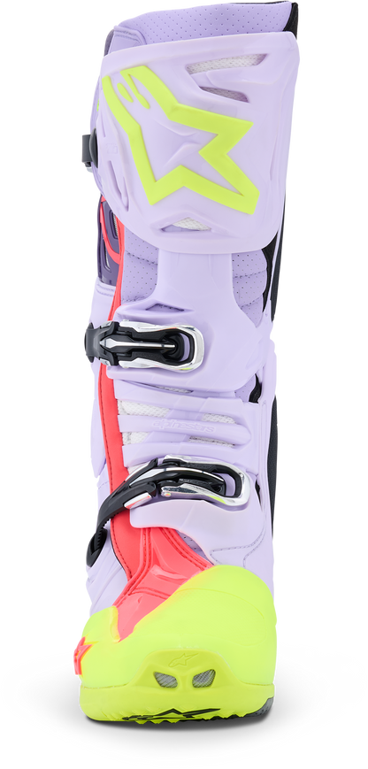 Tech 10 Supervented Purp/Ylw Fluo/Diva Pink 11