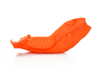 Skid Plate Orange/White