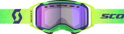 Prospect 2.0 Smb Ls Goggle Mdnt Prp/Sfty Ylw Ls Blue Chrm