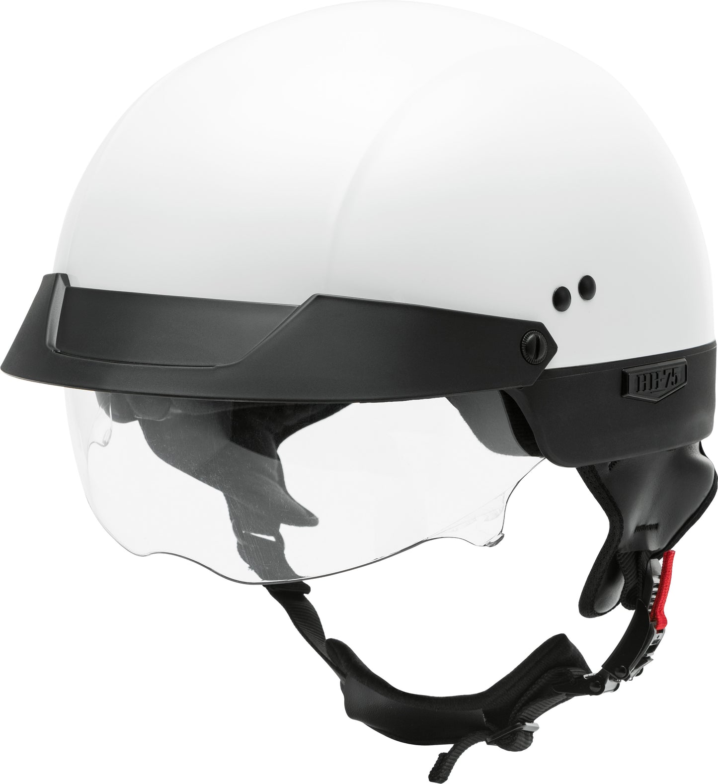 Hh 75 Half Helmet White Xl