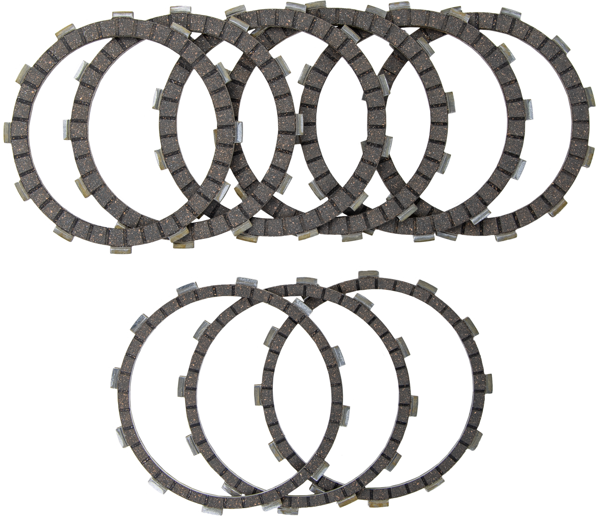 Organic Clutch Friction Plates Set