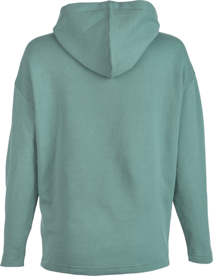 Women's Fly Weekender Hoodie Sage/Black 2x