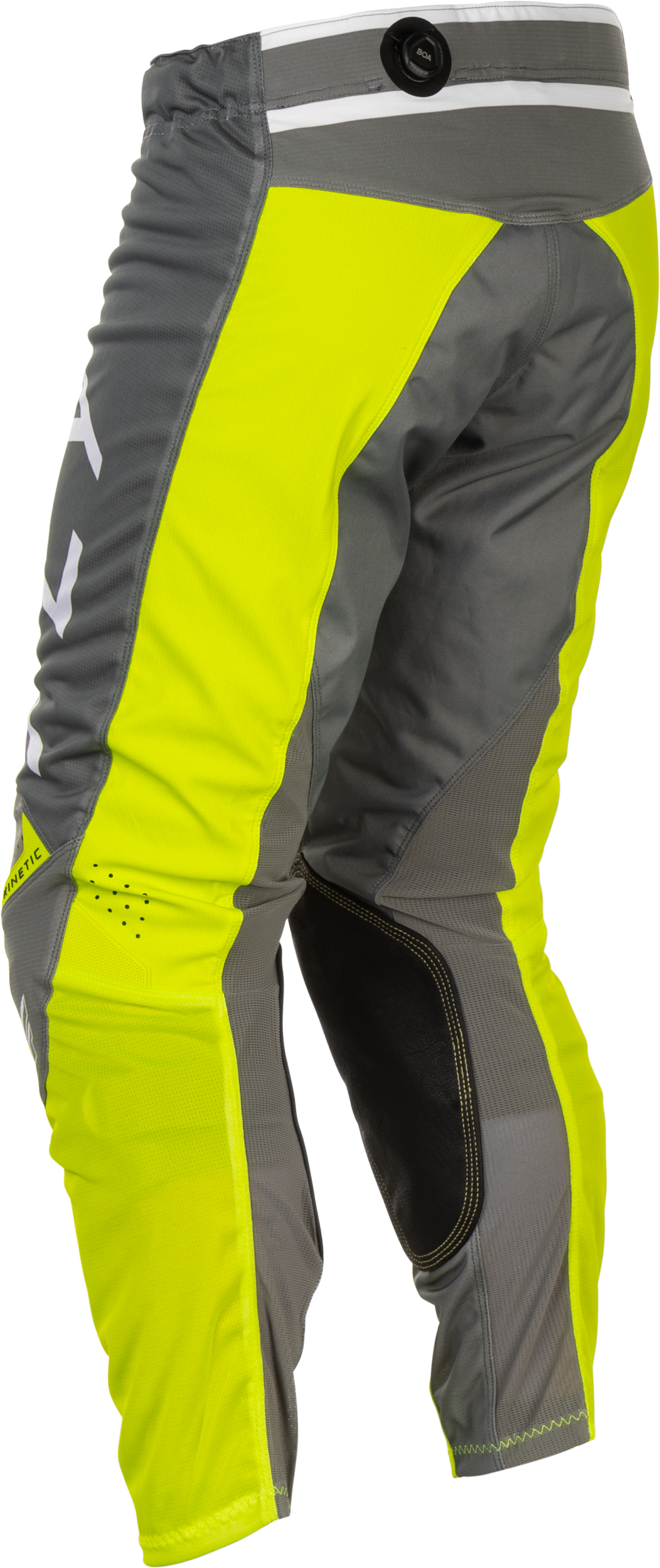 Kinetic Mesh Center Pants Grey/White/Hi Vis Sz 40